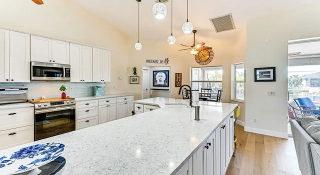 Heated Pool w/ Canal Views: Port Charlotte Home