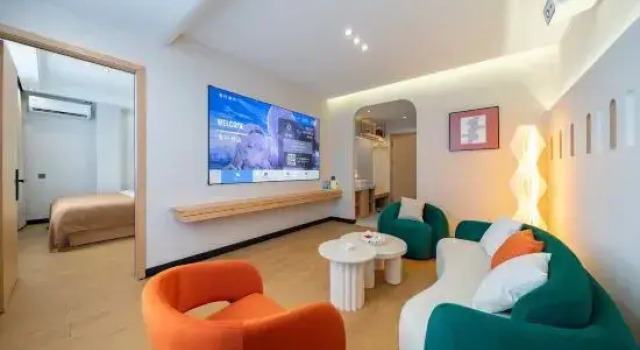 Люкс c 1 комнатой Qingning Homestay Hotel (Shantou Chaoyang Wenguang Tower)