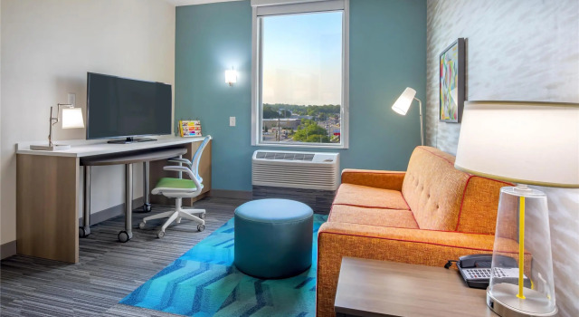 Двухместный люкс c 1 комнатой Home2 Suites By Hilton Omaha Un Medical Ctr Area