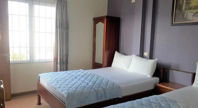 Четырёхместный номер без кондиционера Blue Sea Hotel 2