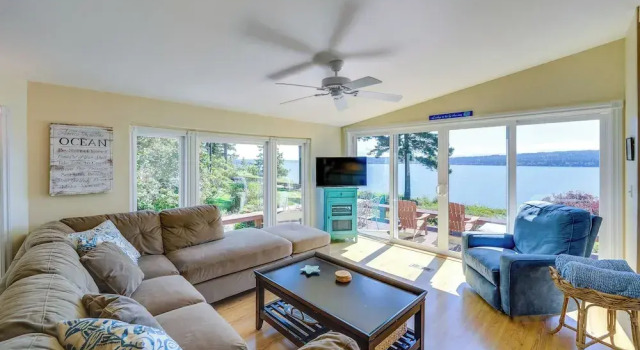 Коттедж Cozy Langley Retreat: Water Views & Beach Access
