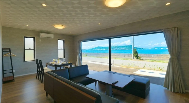 Ocean View/private BBQ/ 12 People/PADEL 1F, Reserva ahora Apartamento Uruma 