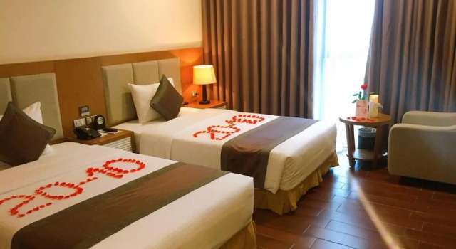 Двухместный номер Deluxe Muong Thanh Cua Dong Hotel