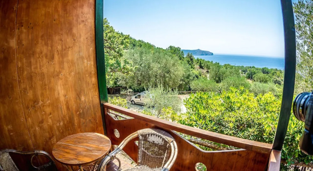 Номер Standard c 1 комнатой с видом на море Agriturismo Valle di Marco