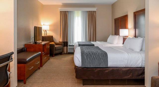 Четырёхместный люкс Comfort Inn & Suites Patriots Point