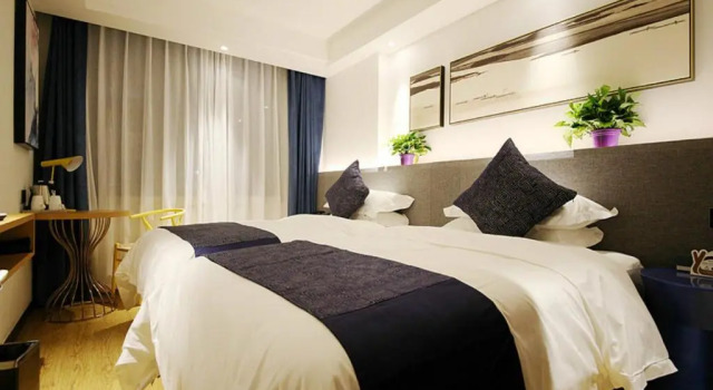 Двухместный номер Business Lanmei Boutique Hotel Xiyuan West Station Branch Lanzhou