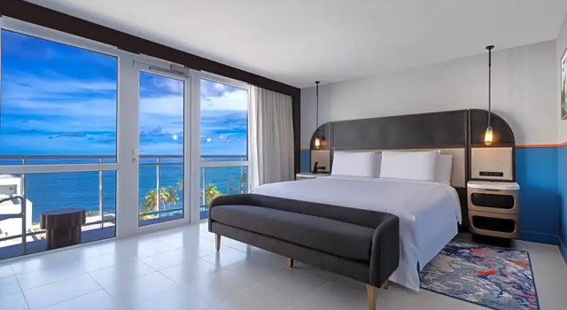 Семейный номер Standard Hilton Garden Inn San Juan Condado