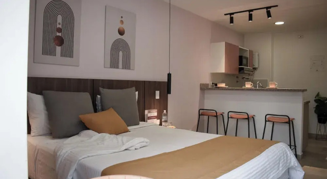Номер Standard c 1 комнатой с видом на город Hotel Molinos by Growing Group
