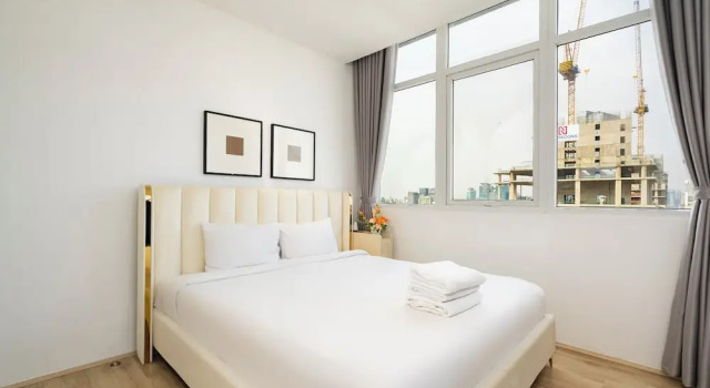 Семейные апартаменты с 3 комнатами Ben Thanh Boutique Hotel