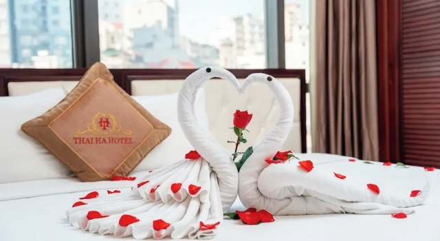 Двухместный номер Deluxe Thai Ha Hotel