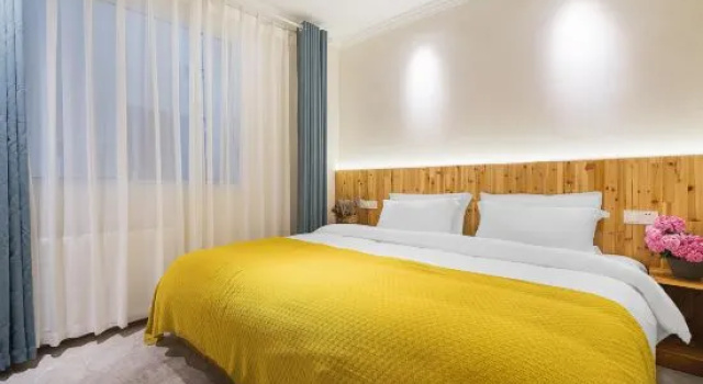 Семейный люкс с 2 комнатами Leshan Fengqiao Yi Garden Inn