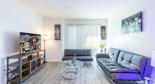 Апартаменты с 2 комнатами Heaven On Hollywood Boulevard Furnished Apartments
