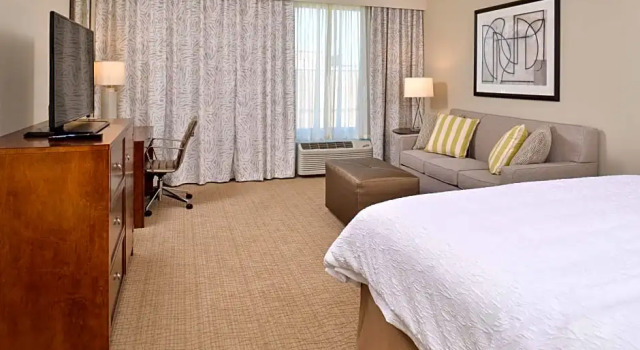 Студия люкс Hampton Inn & Suites Orlando/Downtown South - Medical Center