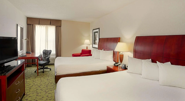 Четырёхместный номер Standard Hilton Garden Inn Bloomington
