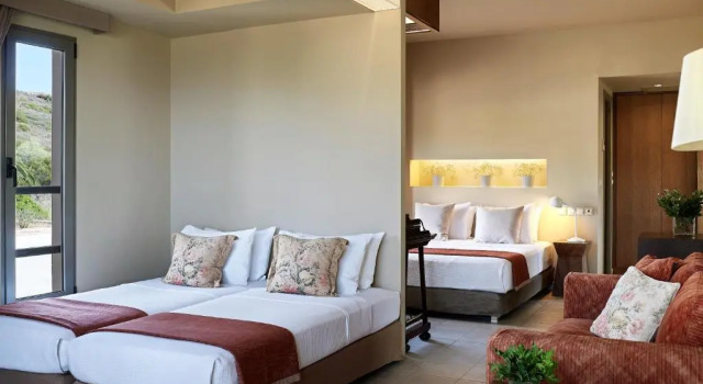 Семейный люкс Aegeon Beach Hotel