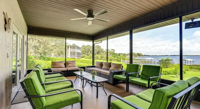 Коттедж Waterfront Home w/ Boat Dock in Lake Placid!