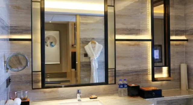Standardowy dwuosobowy pokój z widokiem na miasto Hilton Zhuzhou