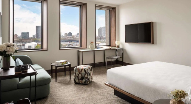 Двухместный номер Deluxe Hotel Marcel New Haven, Tapestry Collection By Hilton