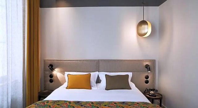 Номер Superior Hôtel de lAbbaye Lyon - Boutique Hôtel