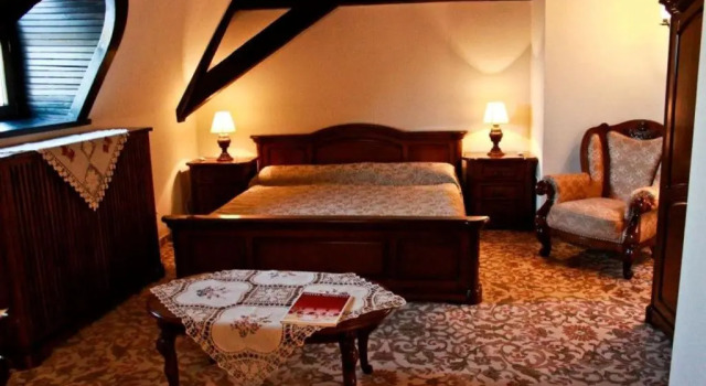 Двухместный номер Standard Мансарда Hotel Medieval
