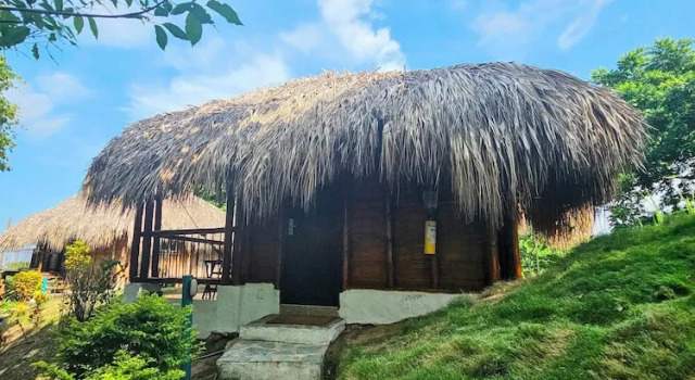Двухместный номер Deluxe с балконом и с видом на море Villa Maria Tayrona, Jungle and Sea Experience