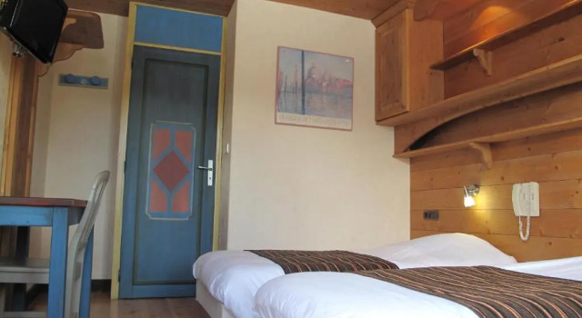 Двухместный номер Standard с видом на горы Hôtel La Vanoise