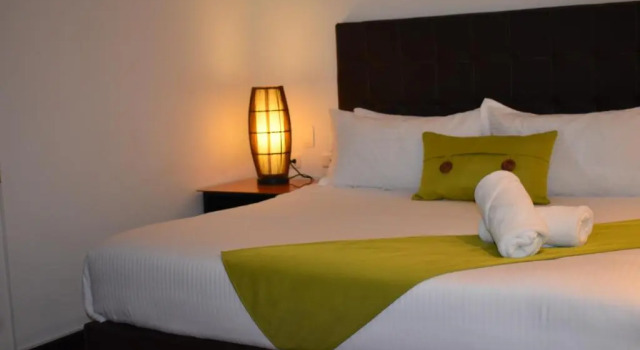 Superior- firedobbelt værelse med landudsigt Hotel Bambu Inn