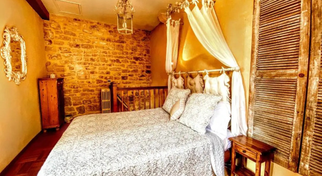 Номер Standard с видом на сад La Lanterne Chambres dHotes