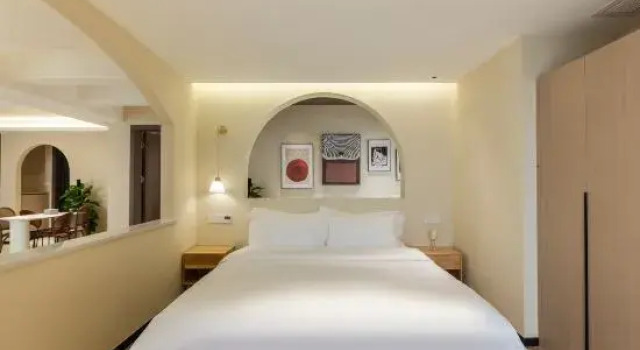 Люкс с 2 комнатами с видом на реку ZiYu Riverview Apartments