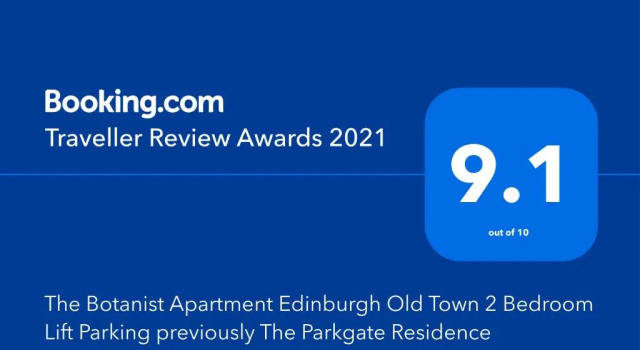 Апартаменты The Botanist Apartment Edinburgh Old Town 2 Bedroom Lift Parking previously The Parkgate Residence