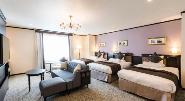 Семейный номер Deluxe Hotel Sonia Otaru
