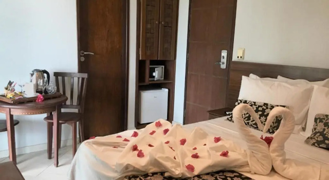 Двухместный номер Standard с балконом и с частичным видом на море Pousada Maracabana Spa