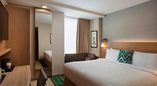 Двухместный номер Standard Courtyard by Marriott San Diego Gaslamp/Convention Center