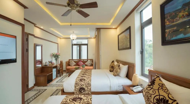 Семейный номер Standard с видом на сад Hoi An Discovery Villa