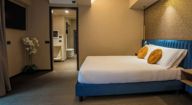 Номер Luxury с балконом и с видом на город Bocca di Leone Luxury Suite
