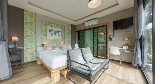 Двухместный номер Deluxe с балконом The Proud Green Garden Hill Resort