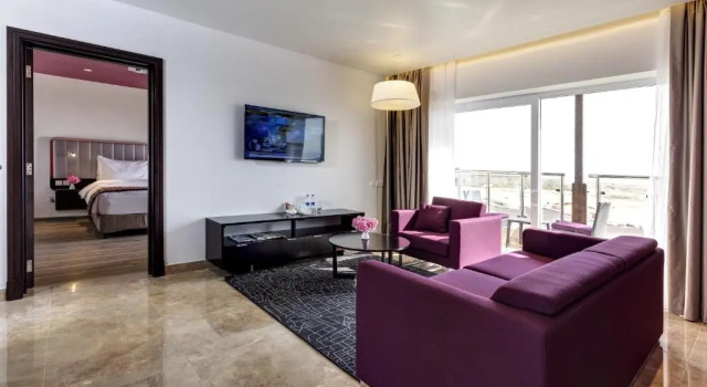 Апартаменты c 1 комнатой с видом на море Park Inn by Radisson Hotel and Residence Duqm
