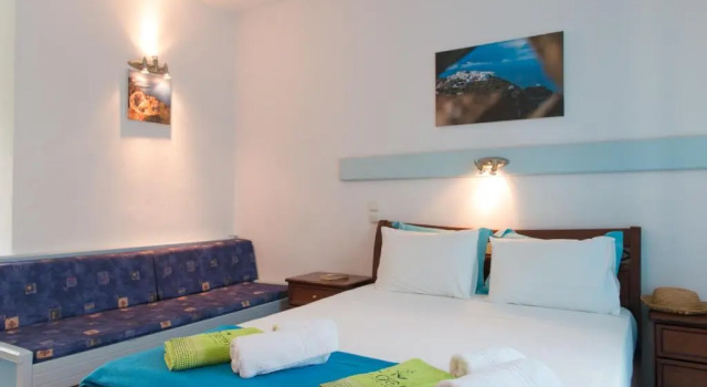 Трёхместный номер Standard с видом на сад Edem Hotel