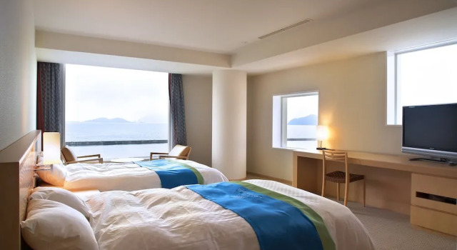 스탠다드 더블 패밀리 객실 Ocean Resort Hotel & Spa Uminpia