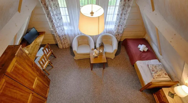 Четырёхместный номер Standard Дуплекс Góralski Gościniec & SPA