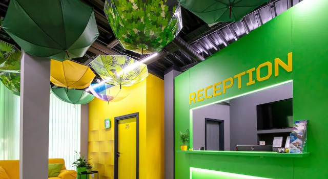 Green cube hostel