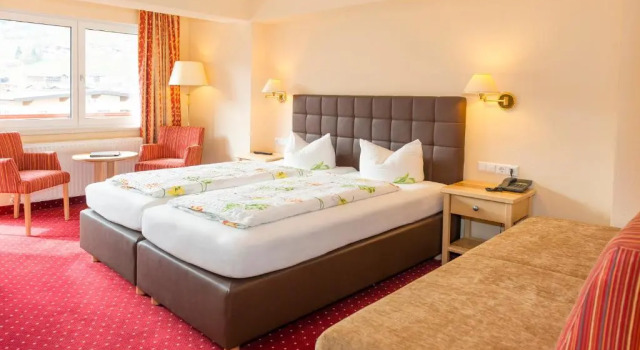 Четырёхместный номер Standard Hotel Schneeberger
