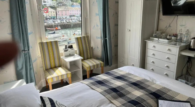 Standard- dobbelt værelse med havudsigt Shellseekers Guest House