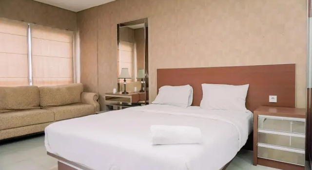 Студия Deluxe Strategic Studio At 30Th Floor Tamansari Semanggi Apartment