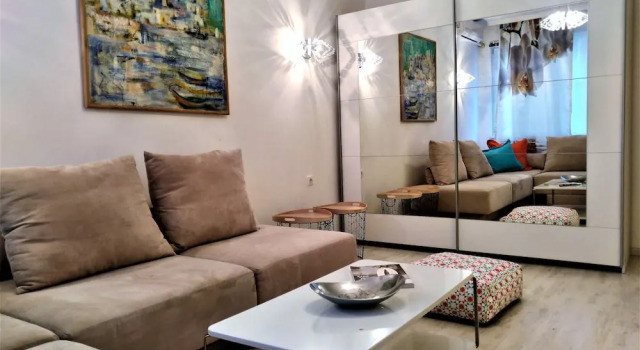 Апартаменты c 1 комнатой с балконом Baratero City I Apartment
