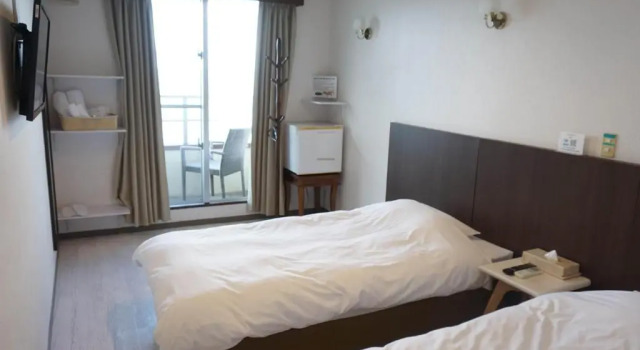 Двухместный номер Deluxe с видом на море Hotel Oceans Nakijin