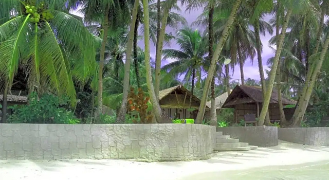 Коттедж с красивым видом из окна Eddie`s Beach Resort Siargao