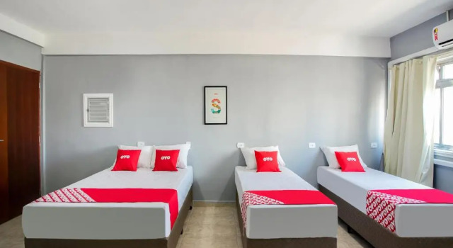 Четырёхместный номер Standard OYO Hotel Boneville, São Paulo