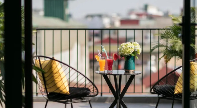 Люкс с видом на город Hanoi Exclusive Hotel