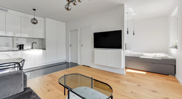 Люкс c 1 комнатой с балконом Angielska Grobla Apartments Old Town